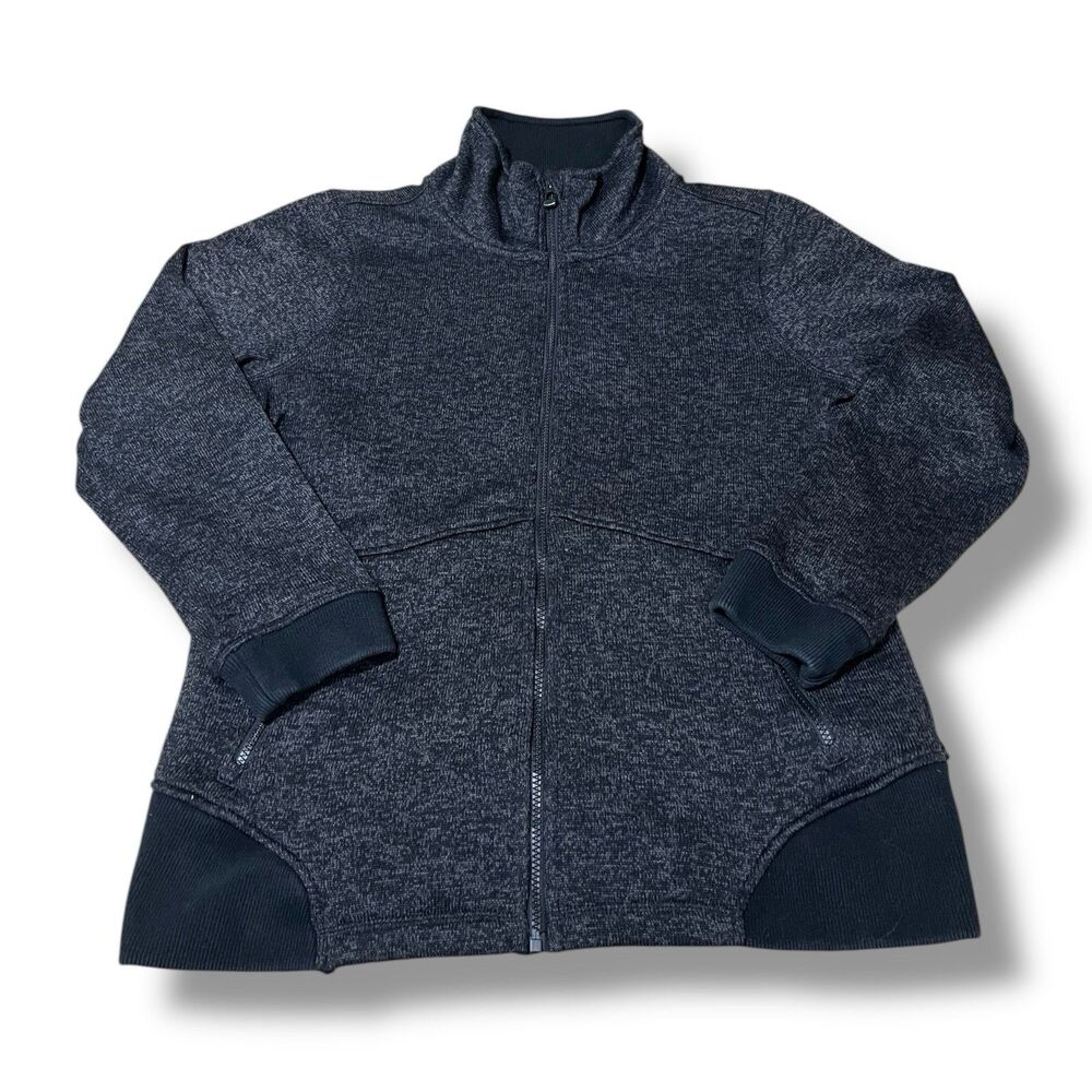 Calvin Klein Performance Quick Dry Black Full Zip Sweat Jacket Women’s Size L